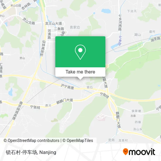 锁石村-停车场 map