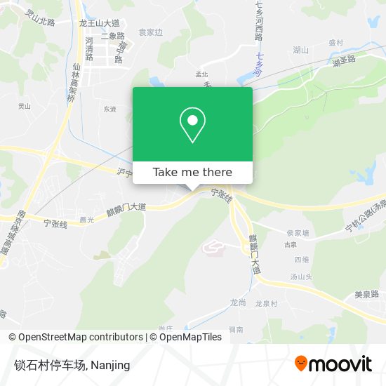 锁石村停车场 map