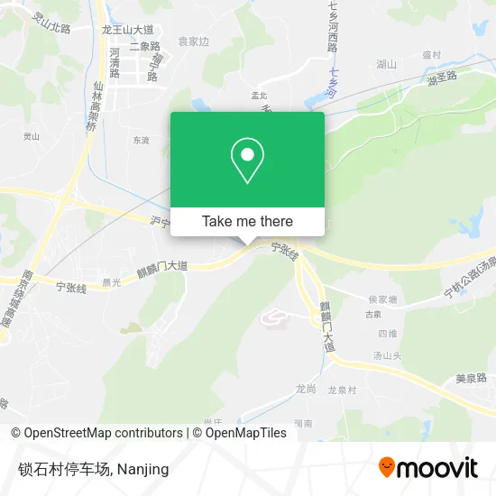 锁石村停车场 map