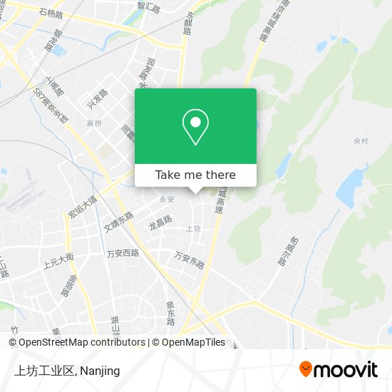上坊工业区 map