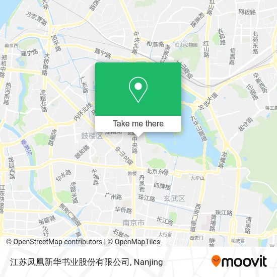 江苏凤凰新华书业股份有限公司 map