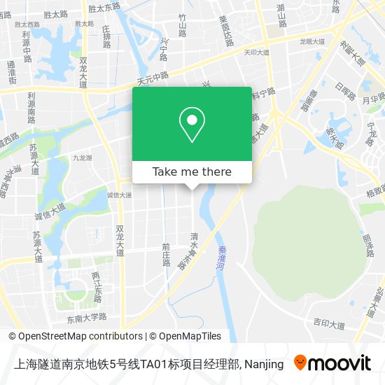 上海隧道南京地铁5号线TA01标项目经理部 map