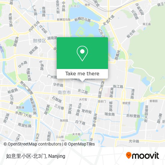 如意里小区-北3门 map