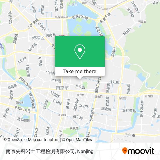 南京先科岩土工程检测有限公司 map