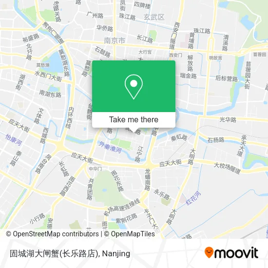 固城湖大闸蟹(长乐路店) map