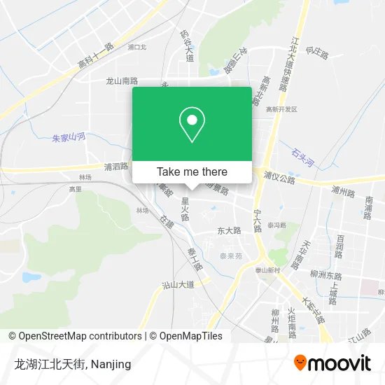 龙湖江北天街 map