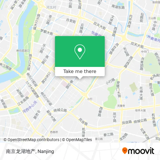 南京龙湖地产 map