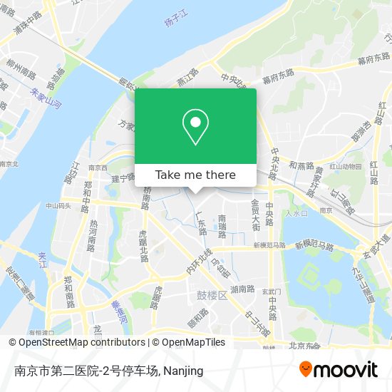 南京市第二医院-2号停车场 map