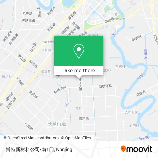 博特新材料公司-南1门 map