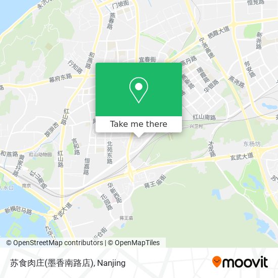苏食肉庄(墨香南路店) map