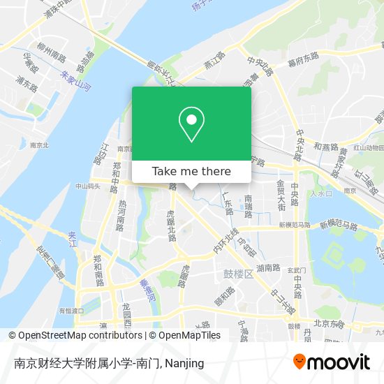 南京财经大学附属小学-南门 map