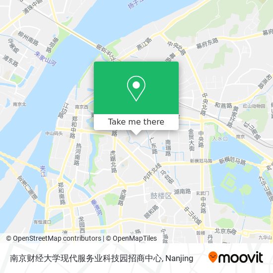 南京财经大学现代服务业科技园招商中心 map
