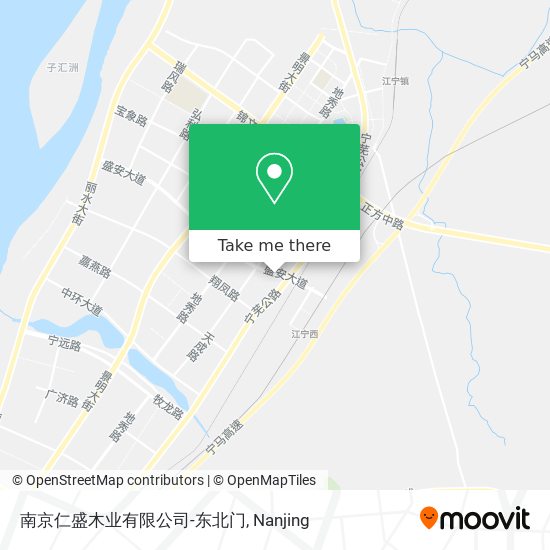 南京仁盛木业有限公司-东北门 map