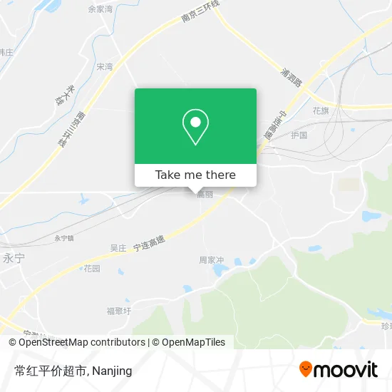 常红平价超市 map