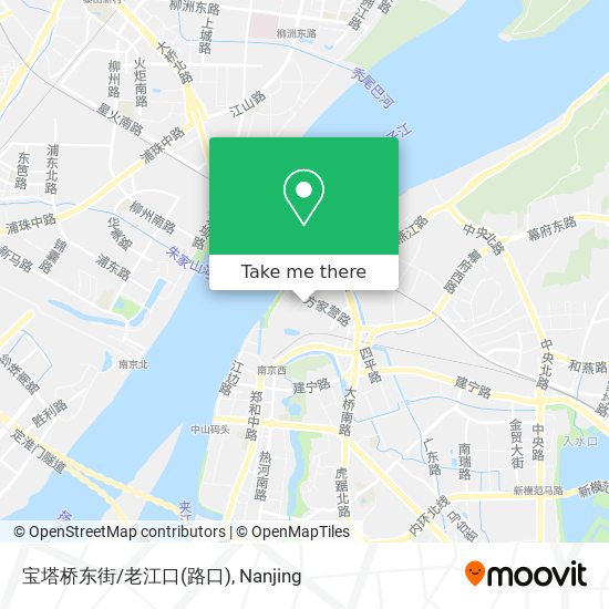 宝塔桥东街/老江口(路口) map