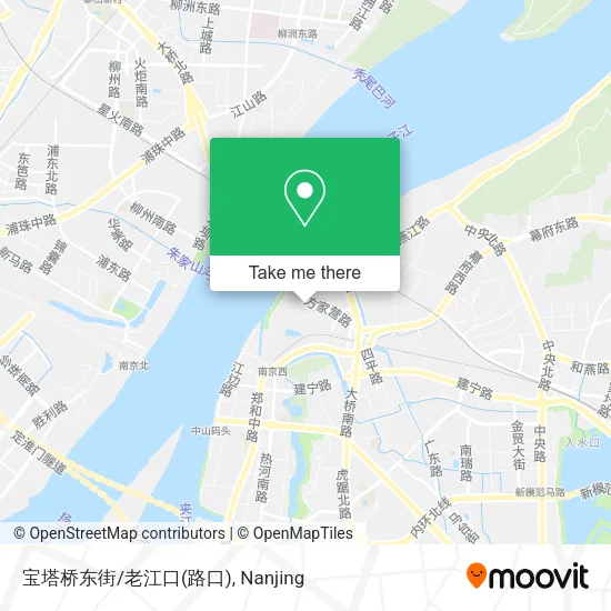 宝塔桥东街/老江口(路口) map