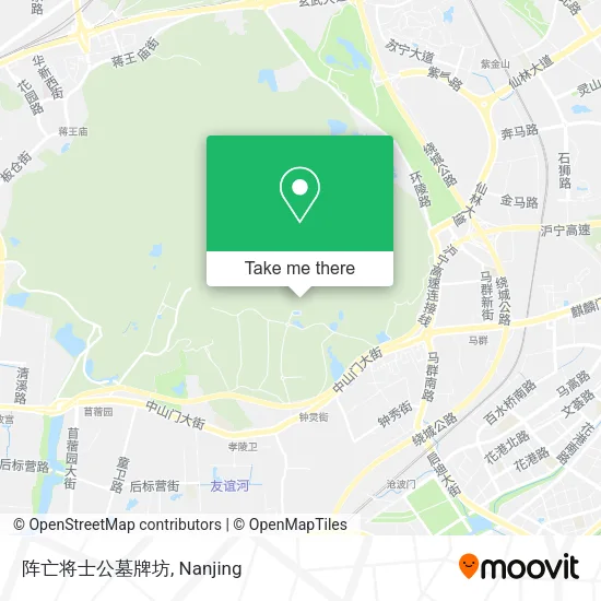 阵亡将士公墓牌坊 map