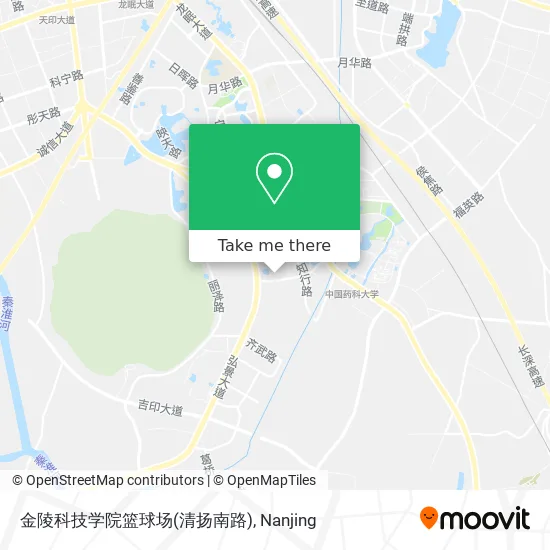 金陵科技学院篮球场(清扬南路) map