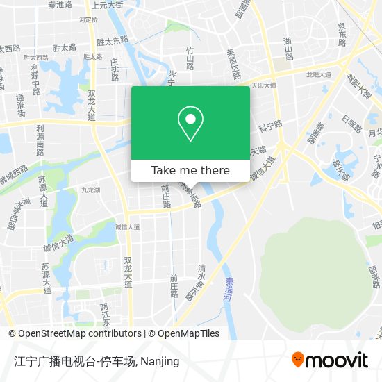 江宁广播电视台-停车场 map