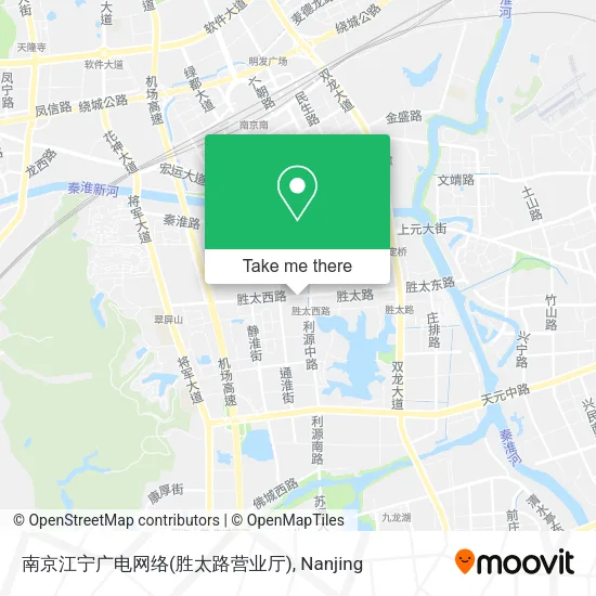 南京江宁广电网络(胜太路营业厅) map