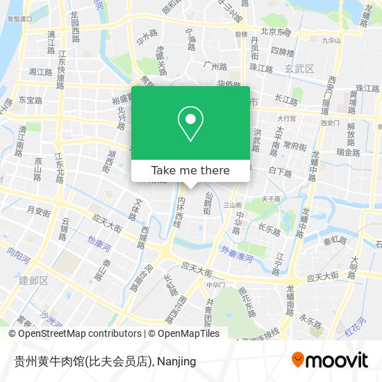 贵州黄牛肉馆(比夫会员店) map