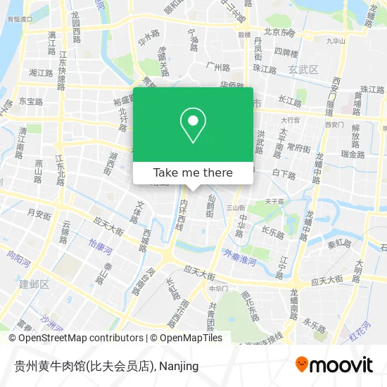 贵州黄牛肉馆(比夫会员店) map