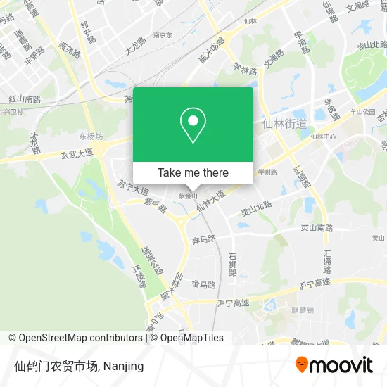 仙鹤门农贸市场 map