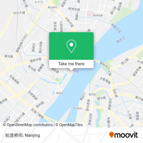 轮渡桥街 map