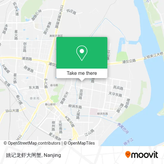 姚记龙虾大闸蟹 map