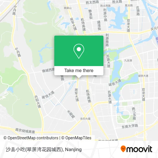 沙县小吃(翠屏湾花园城西) map