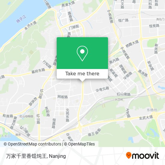 万家千里香馄饨王 map