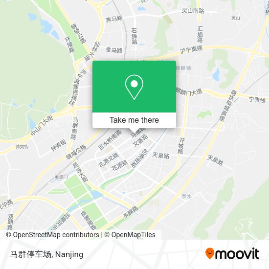 马群停车场 map
