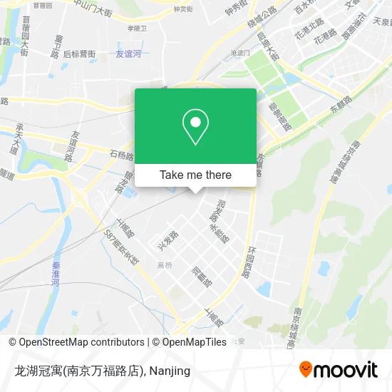 龙湖冠寓(南京万福路店) map