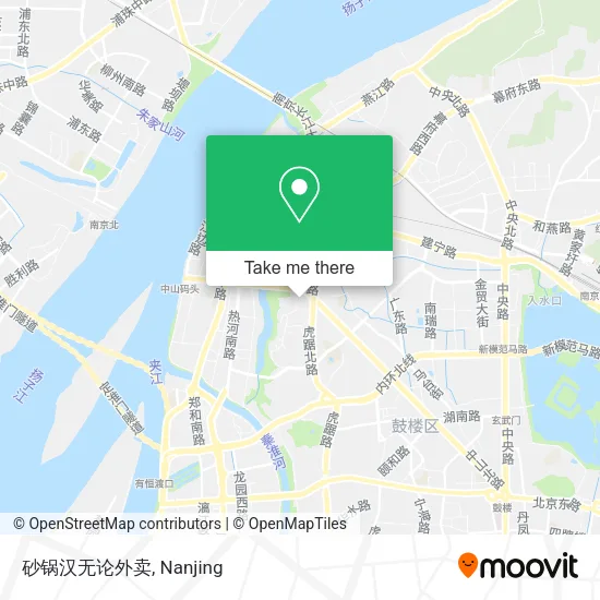 砂锅汉无论外卖 map