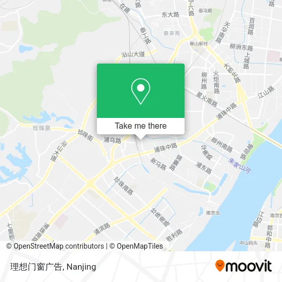 理想门窗广告 map
