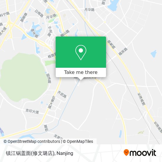 镇江锅盖面(修文璐店) map