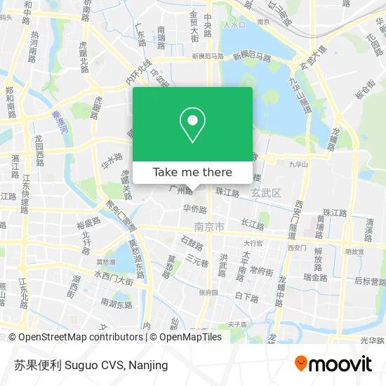 苏果便利 Suguo CVS map