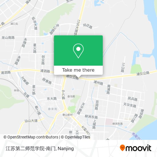 江苏第二师范学院-南门 map