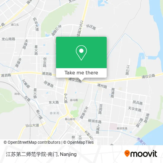 江苏第二师范学院-南门 map