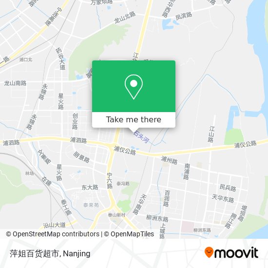 萍姐百货超市 map
