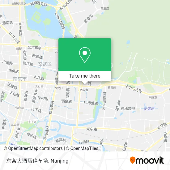 东宫大酒店停车场 map