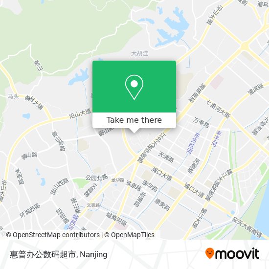 惠普办公数码超市 map
