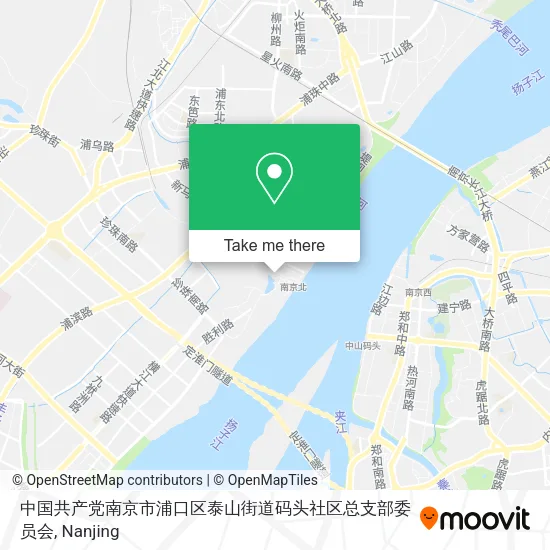中国共产党南京市浦口区泰山街道码头社区总支部委员会 map