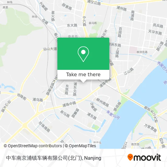 中车南京浦镇车辆有限公司(北门) map