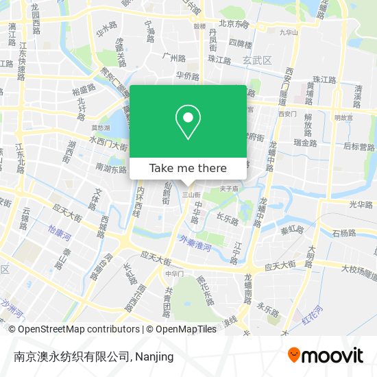 南京澳永纺织有限公司 map