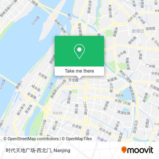 时代天地广场-西北门 map