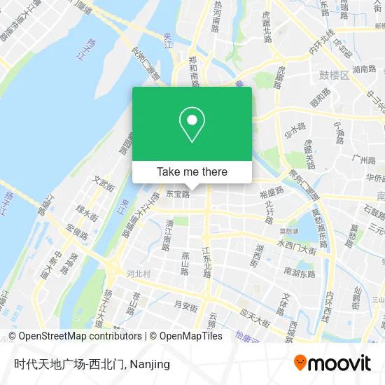 时代天地广场-西北门 map
