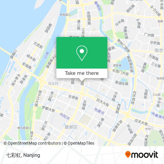 七彩虹 map