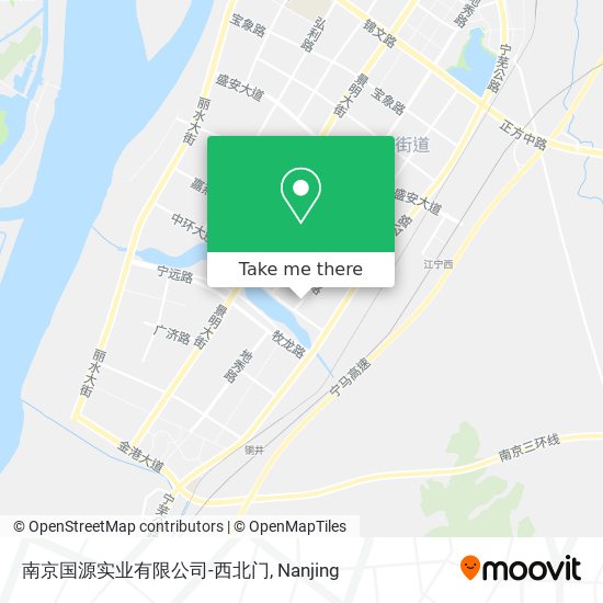南京国源实业有限公司-西北门 map