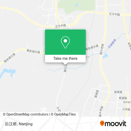 后汉桥 map